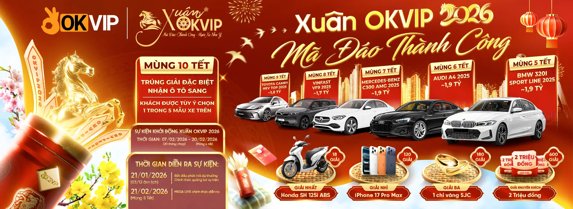 okvip don xuan 2026 ma dao thanh cong